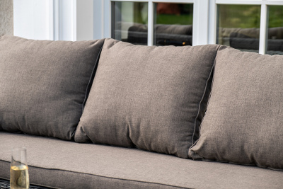 "Гранд Латте" лаунж-зона из искусственного ротанга, цвет графит