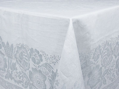 Скатерть жаккардовая "Лесной букет" 178*229